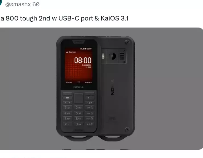Nokia 800 Tough X