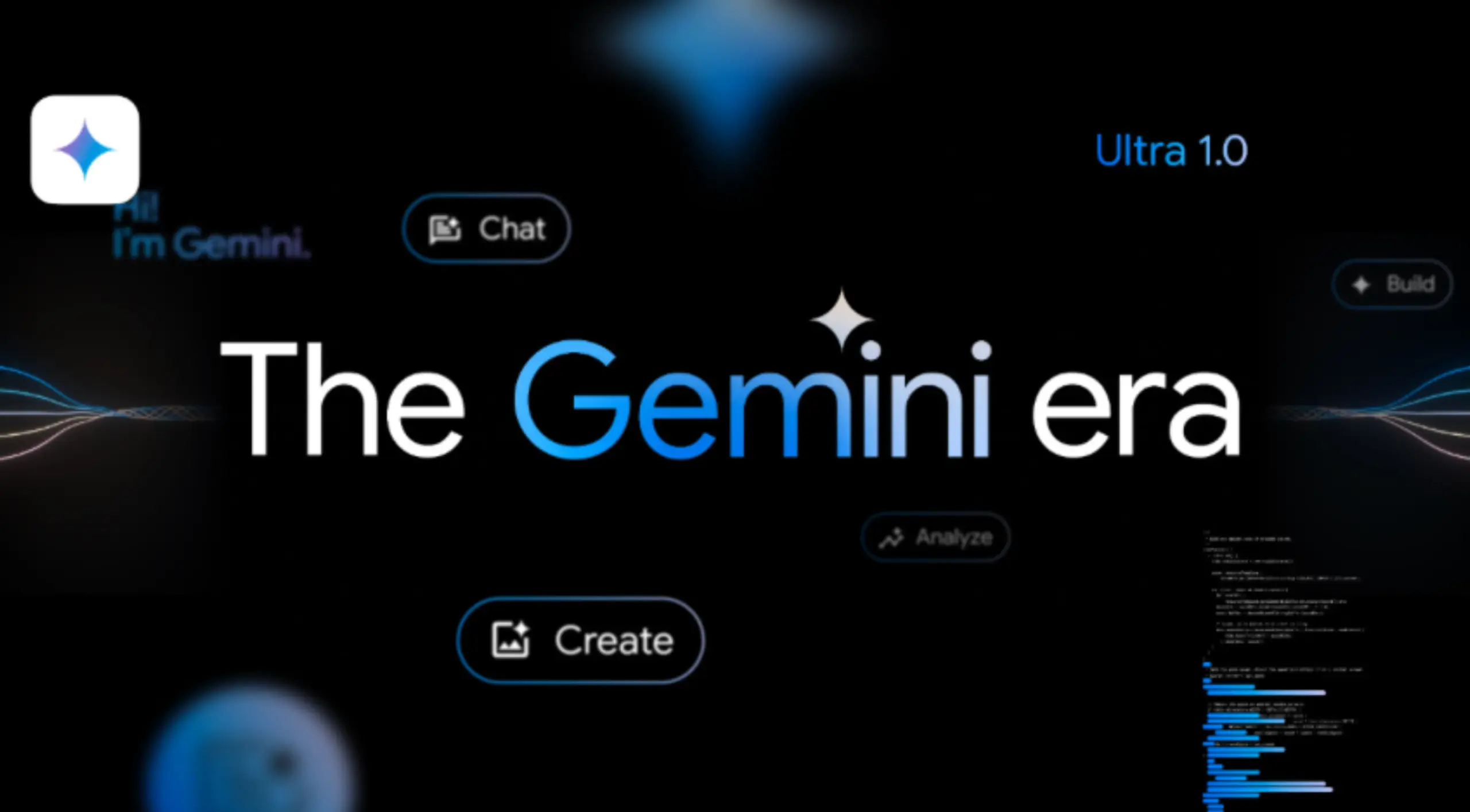 The Gemini Era graphic from Google.