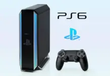 Konsep desain PlayStation 6 dengan disc drive modular yang dapat dilepas sesuai kebutuhan pengguna