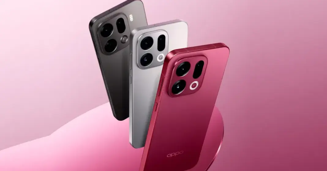 Ilustrasi smartphone Oppo Find X9s dengan desain premium dan baterai berkapasitas besar 7000mAh