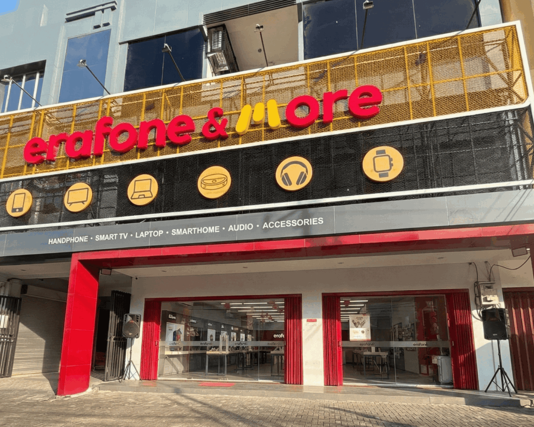 Peresmian toko baru Erajaya Digital erafone dan iBox di berbagai kota Indonesia November 2025