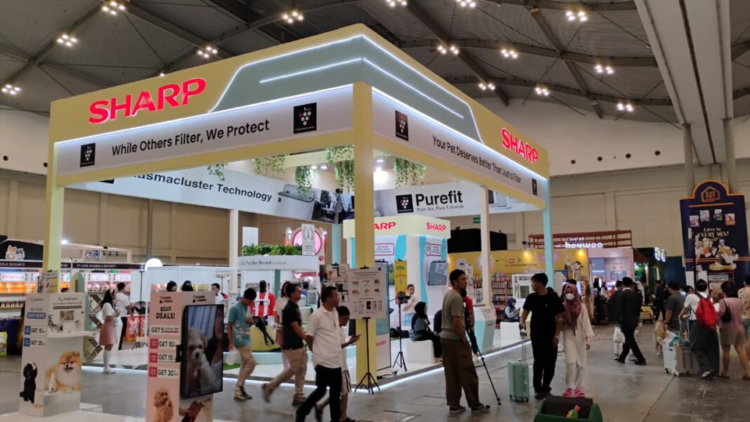 Sharp Kampanye Udara Sehat untuk Hewan Peliharaan di Pet Expo 2025