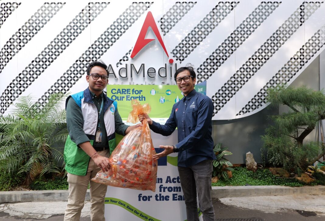 AdMedika Gandeng Waste4Change Kelola Sampah Kantor Zero Waste