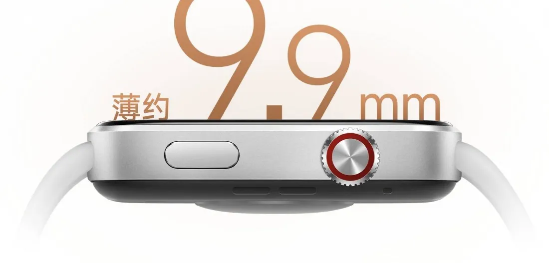 Redmi Watch 6 dengan desain tipis dan tombol tambahan