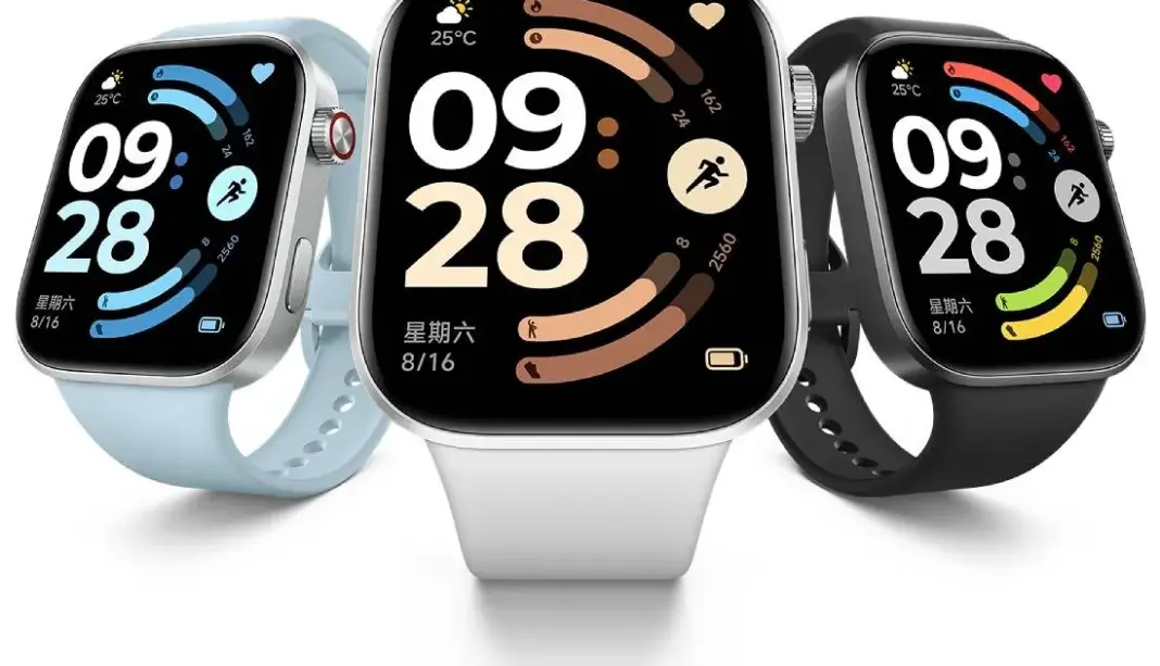 Redmi Watch 6 smartwatch dengan desain aluminum alloy tipis di bawah 10mm dan tombol pintas tambahan