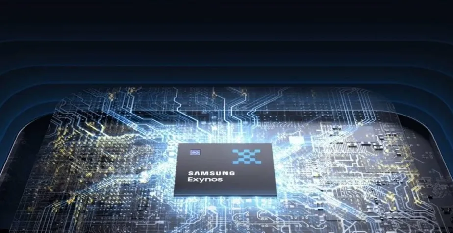 Ilustrasi chipset Snapdragon 8 Elite Gen 5 dan Exynos 2600 untuk Galaxy S26