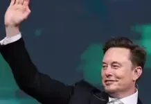 Elon Musk menghadiri forum investasi Saudi-AS di Riyadh, Arab Saudi, Mei 2025