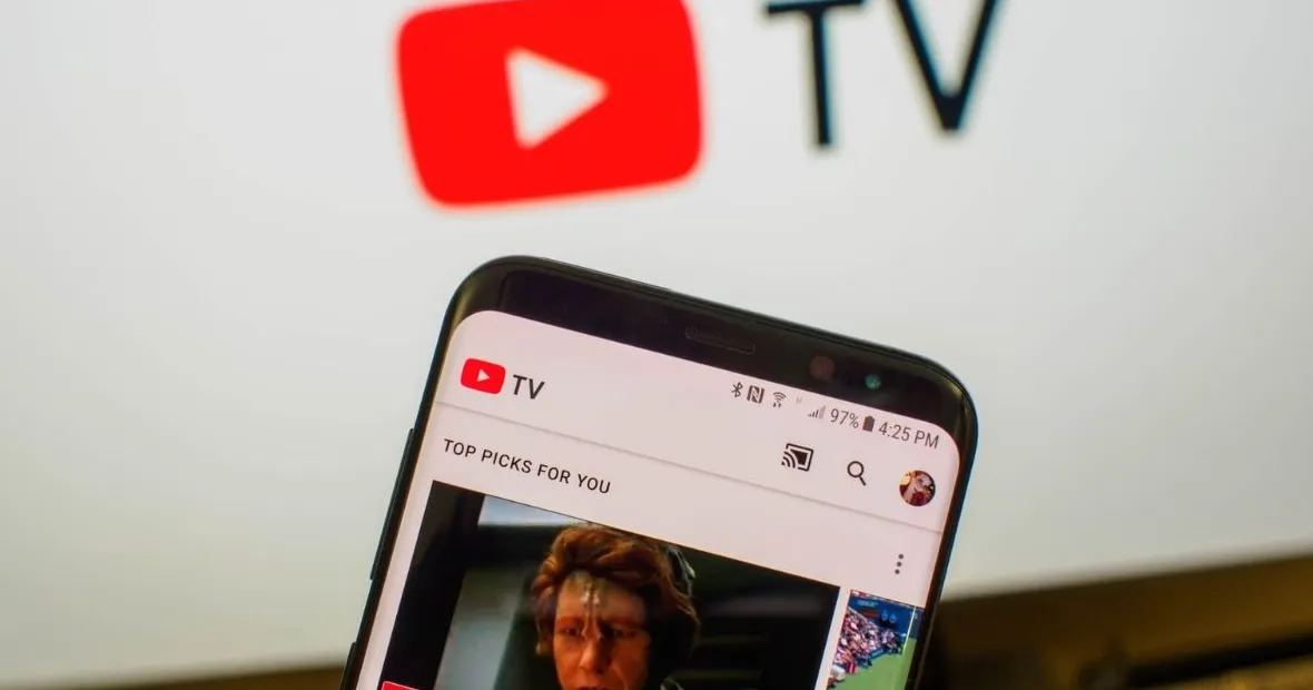 Youtube Tv Header