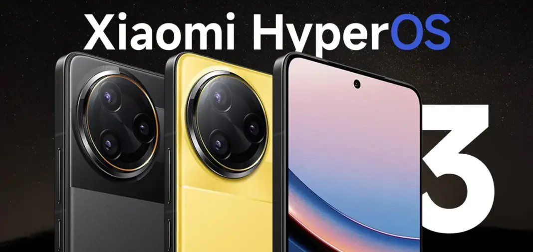 Antarmuka sistem operasi HyperOS 3 yang ditampilkan pada layar smartphone POCO