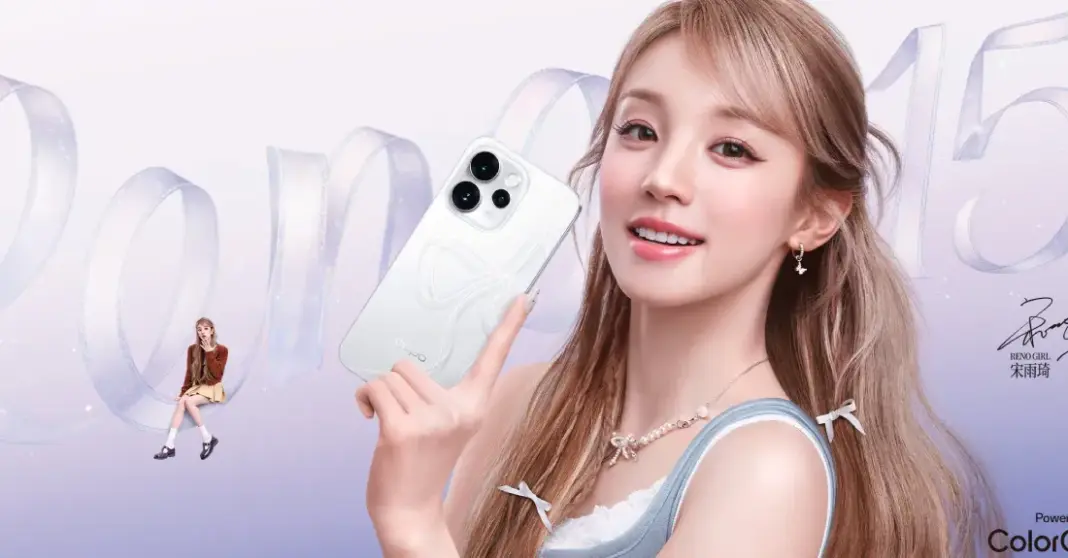 Smartphone Oppo Reno15 dan Reno15 Pro dengan desain premium dan kamera triple 200 MP