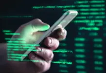 Kerugian Negara Capai Rp1.100 Triliun Akibat Judol di 2025 Ilustrasi sistem pengawasan konten digital dan keamanan siber dengan simbol kode data dan keamanan internet