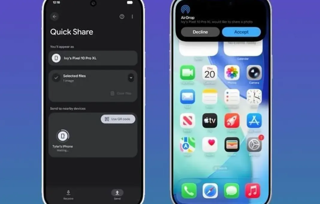 Fitur kirim file Quick Share Android kini kompatibel dengan Apple AirDrop iPhone
