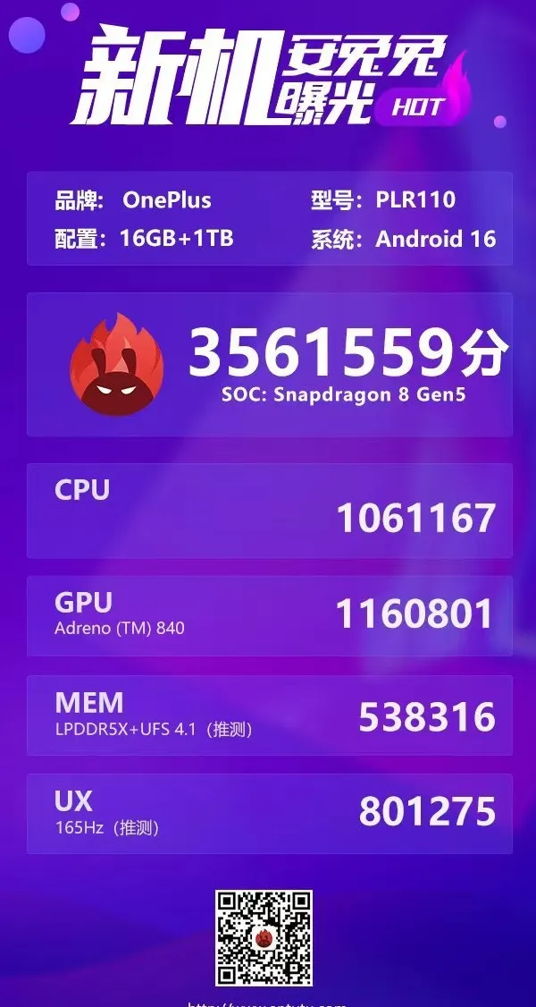 Grafik performa Snapdragon 8 Gen 5 di berbagai benchmark