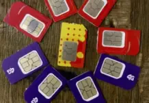 Proses registrasi ulang kartu SIM prabayar dengan validasi data kependudukan di gerai operator seluler