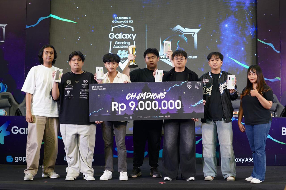 Content image for article: Team Vagos Juara SGGA 2025, Andalkan Galaxy A36 5G di Bali Major