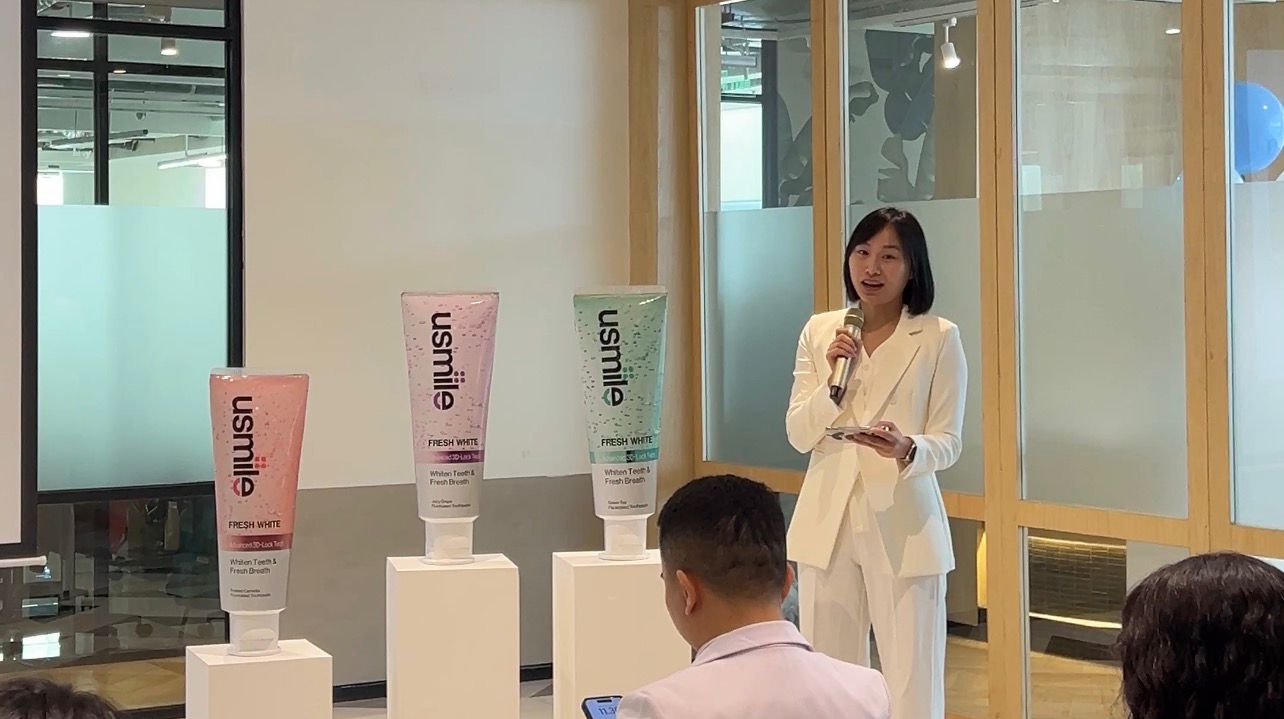 Content image for article: usmile Luncurkan Pasta Gigi Parfum Pertama di Dunia di Indonesia