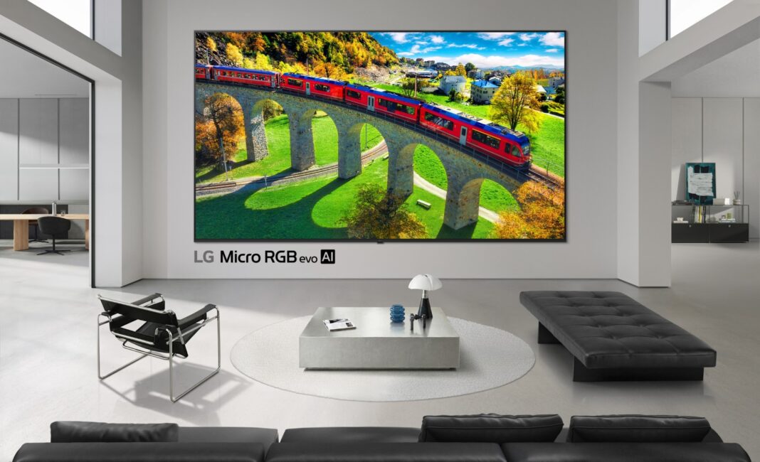 LG TV Micro RGB Evo Siap Debut di CES 2026, Bawa Teknologi Baru