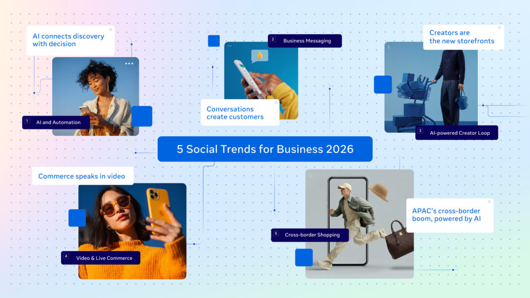 Meta Ungkap 5 Tren Digital & Sosial yang Bakal Bentuk Bisnis di 2026