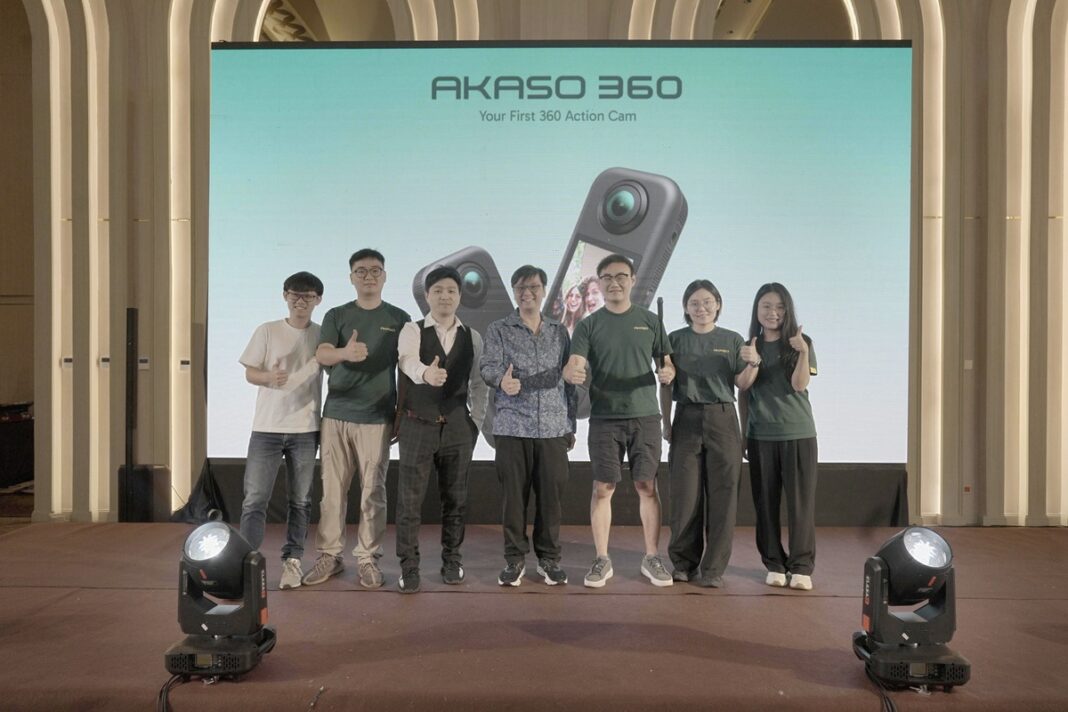 AKASO Luncurkan Kamera 360 Pertama di Indonesia, Harga Mulai 3 Jutaan