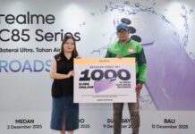 Realme Tutup Roadshow C85 Series dengan CSR 1.000 Paket Ganti Oli Gratis untuk Driver Ojol realme Tutup Roadshow C85 Series dengan CSR 1.000 Paket Ganti Oli Gratis untuk Driver Ojol
