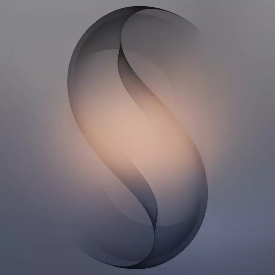 Ilustrasi wallpaper tematik warna oranye untuk Samsung Galaxy S26 Ultra