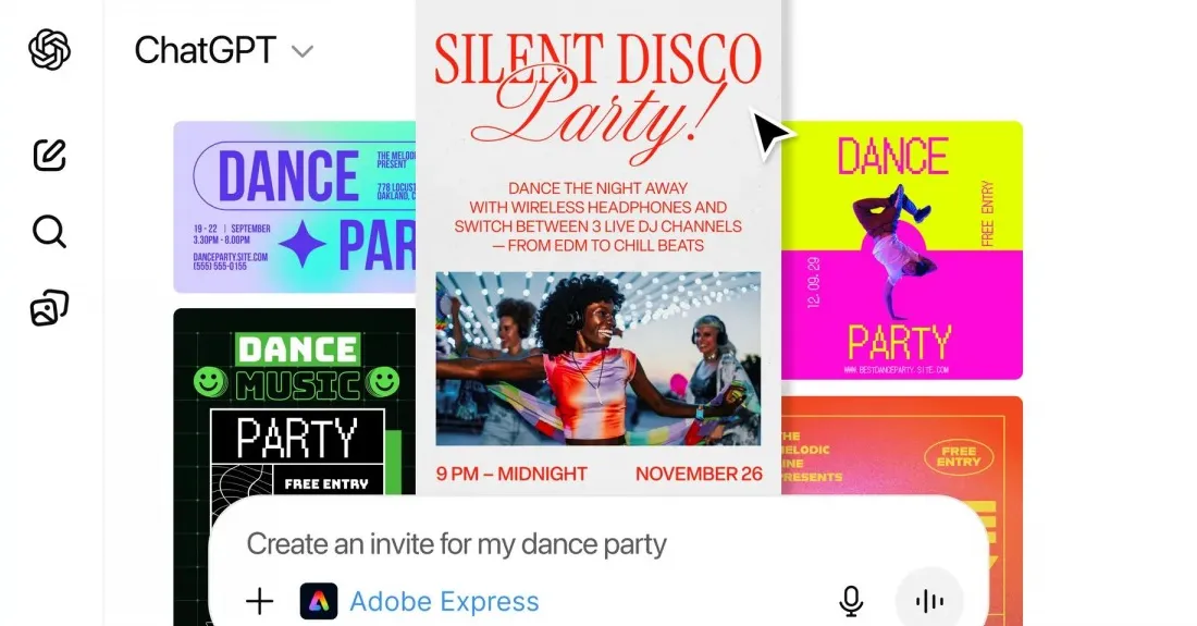 You can now use Adobe Photoshop, Express, and Acrobat in ChatGPT for free