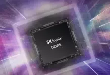 SK Hynix: Krisis Pasokan DRAM untuk PC Bakal Berlanjut Hingga 2028 Ilustrasi papan sirkuit elektronik dengan chip memori DRAM berkilauan, simbol dari komponen kritis yang pasokannya terbatas hingga 2028.