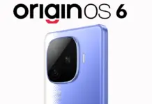 Smartphone iQOO Neo 10R dengan tampilan antarmuka OriginOS 6 yang baru di layarnya