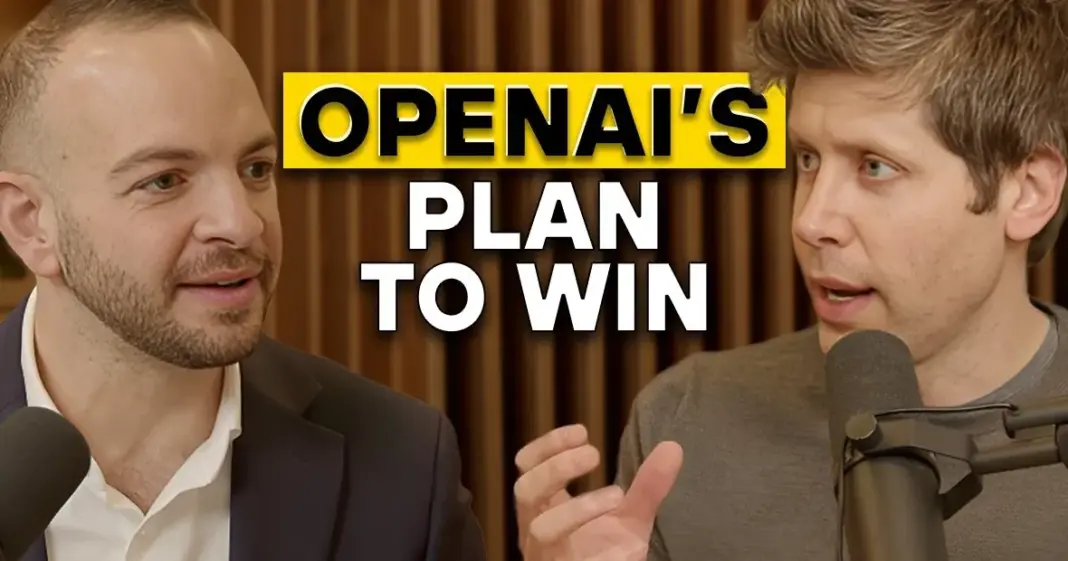 Sam Altman CEO OpenAI membahas ancaman Google dan strategi code red dalam persaingan AI