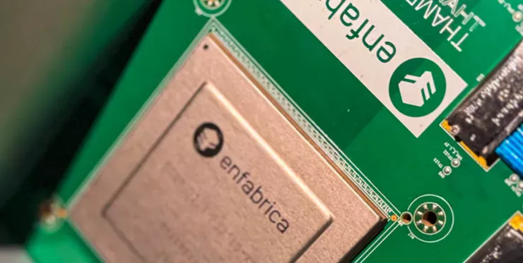 Ilustrasi teknologi chip Enfabrica