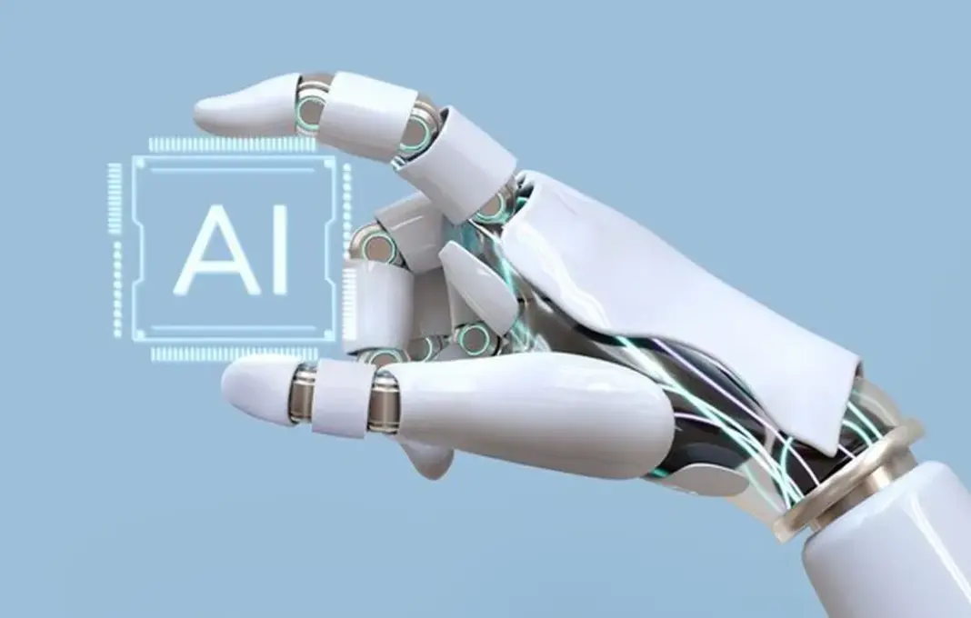 Ilustrasi kecerdasan buatan (AI) dan grafik pertumbuhan yang melambangkan ledakan kekayaan dan miliarder baru di sektor teknologi.