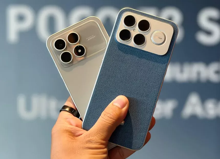 Ilustrasi smartphone dengan kamera utama beresolusi tinggi