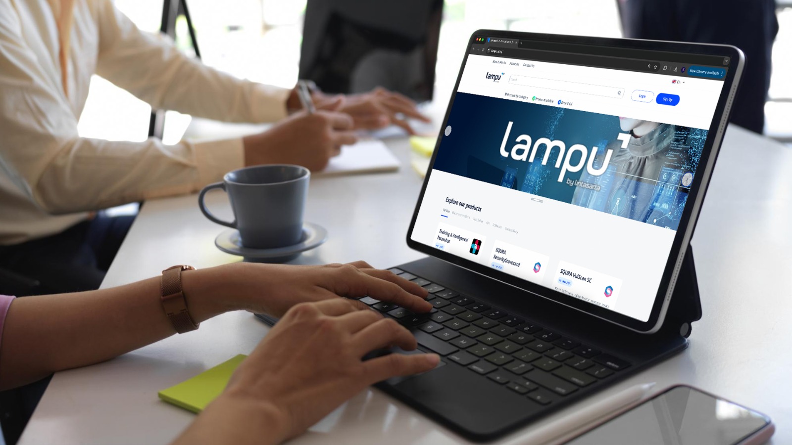 Lintasarta Luncurkan LAMPU, Marketspace AI Percepat Transformasi Digital