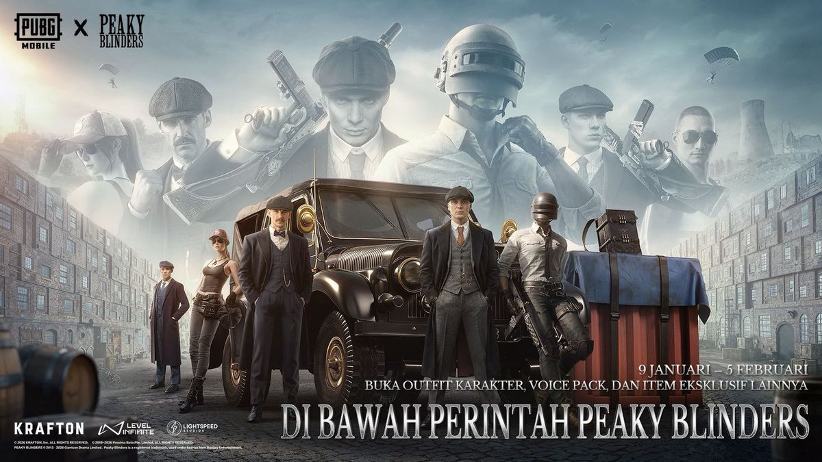 Karakter Peaky Blinders Sambangi PUBG Mobile, Ada Atmosfer Brimingham