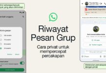 Anggota Baru Bisa ‘Up To Date’ berkat Fitur Riwayat Pesan Grup di WhatsApp