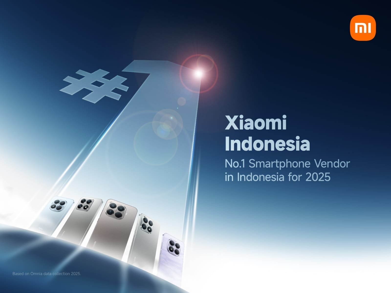 Omdia: Xiaomi Pimpin Pasar Smartphone Indonesia 2025