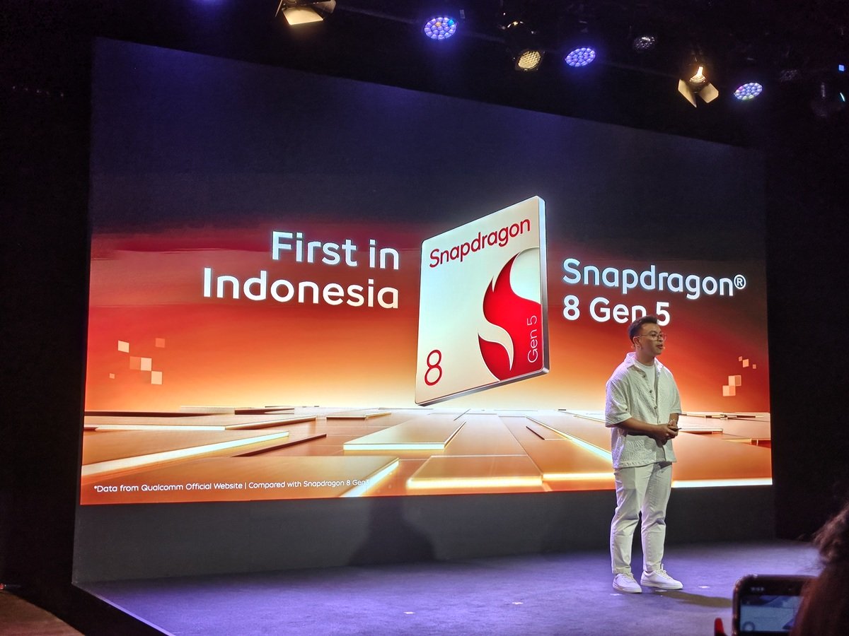 iQOO 15R menggunakan chipset Qualcomm Snapdragon 8 Gen 5