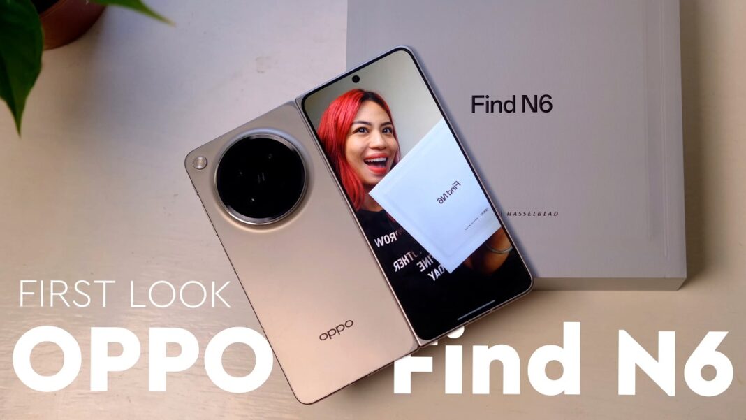 Antisipasi Kehadiran iPhone Lipat, Oppo Debutkan Find 6, Smartphone Lipat dengan Layar Hampir Tak Terlihat
