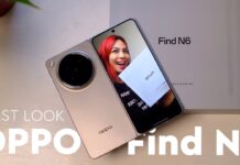 Antisipasi Kehadiran iPhone Lipat, Oppo Debutkan Find 6, Smartphone Lipat dengan Layar Hampir Tak Terlihat