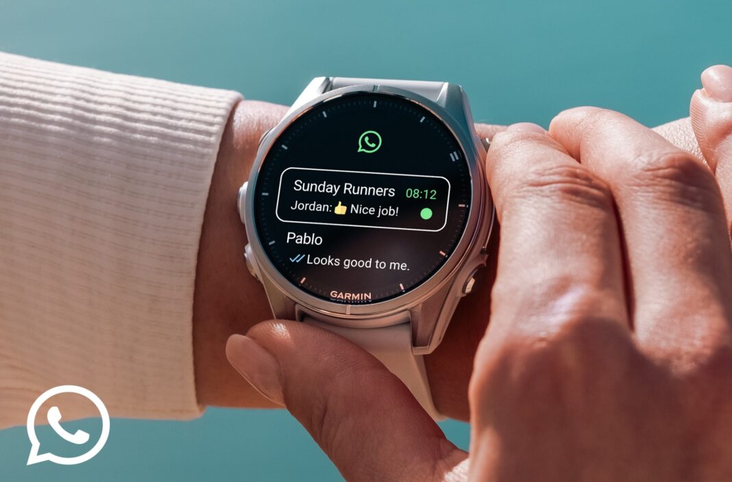 Sekarang Bisa Balas Pesan WhatsApp di Garmin