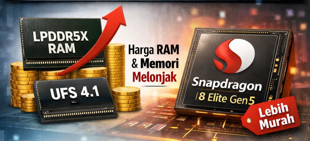 Percayalah! Komponen RAM dan Memori Lebih Mahal Dari Chipset Snapdragon 8 Elite Gen 5