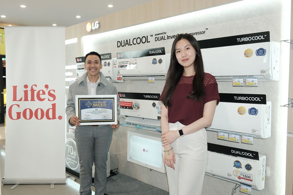 LG Raih Top Brand Award 2026 untuk AC