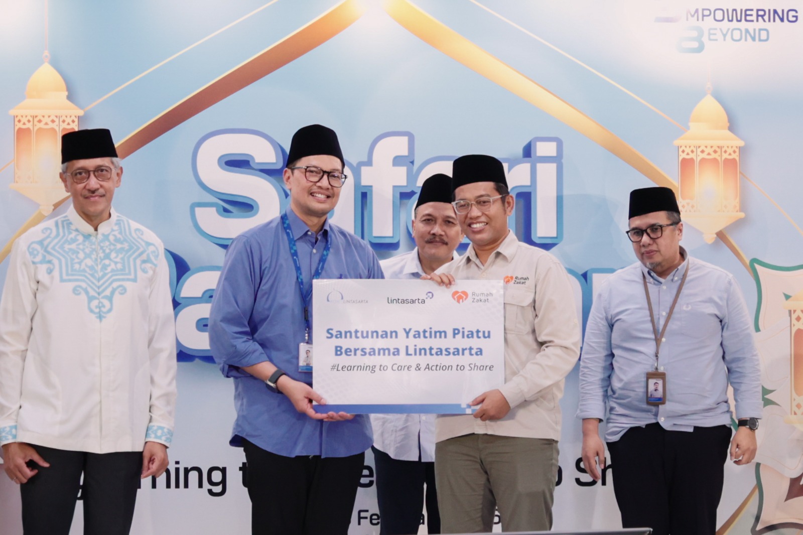 Lintasarta Salurkan Program Sosial Ramadan untuk 1.500 Penerima Manfaat
