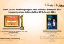 Bank Jakarta Sabet Penghargaan di Ajang Indonesia Enterprise Risk Management dan Indonesia Best CFO Awards 2026 Bank Jakarta Sabet Penghargaan di Ajang Indonesia Enterprise Risk Management dan Indonesia Best CFO Awards 2026