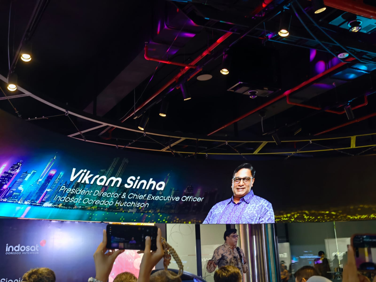 Presdir/CEO IOH Vikram Sinha (Foto by Uday Rayana)