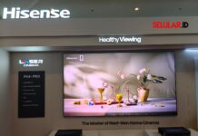 TV 70+ Inch Hisense (Photo: Febrian Fahusni)