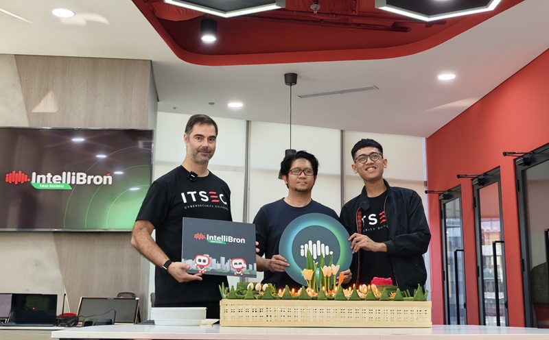 Di Usia 16 Tahun, ITSEC Asia Perkenalkan IntelliBron Aman Enterprise