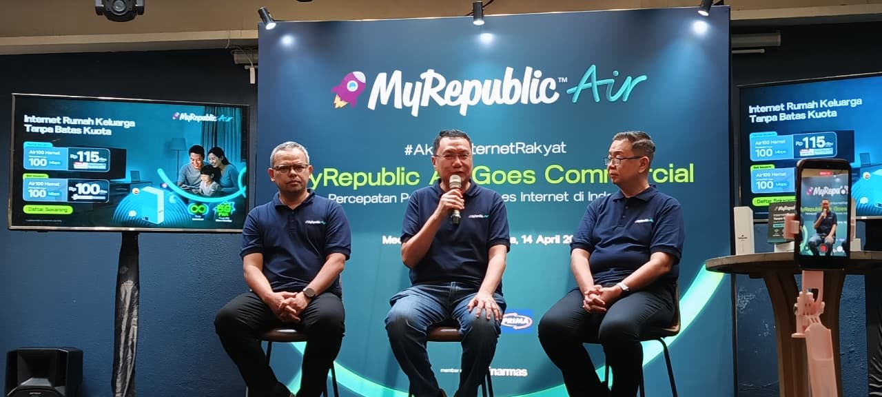 Internet Rakyat MyRepublic Air Sudah Bisa Dinikmati, Rp100 Ribu Dapat 100 Mbps