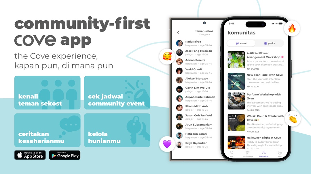 Community-first Cove App Launch