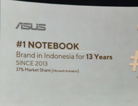 Asus Akui Dominasi Pasar Laptop Selama 13 Tahun